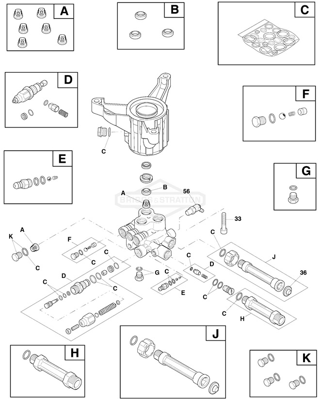 84001624 Pump Rebuild kits